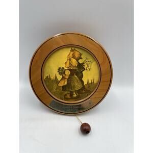Reuge Pull-String Music Box Edle W. Germany Hummel Jeanne & Charles 1981